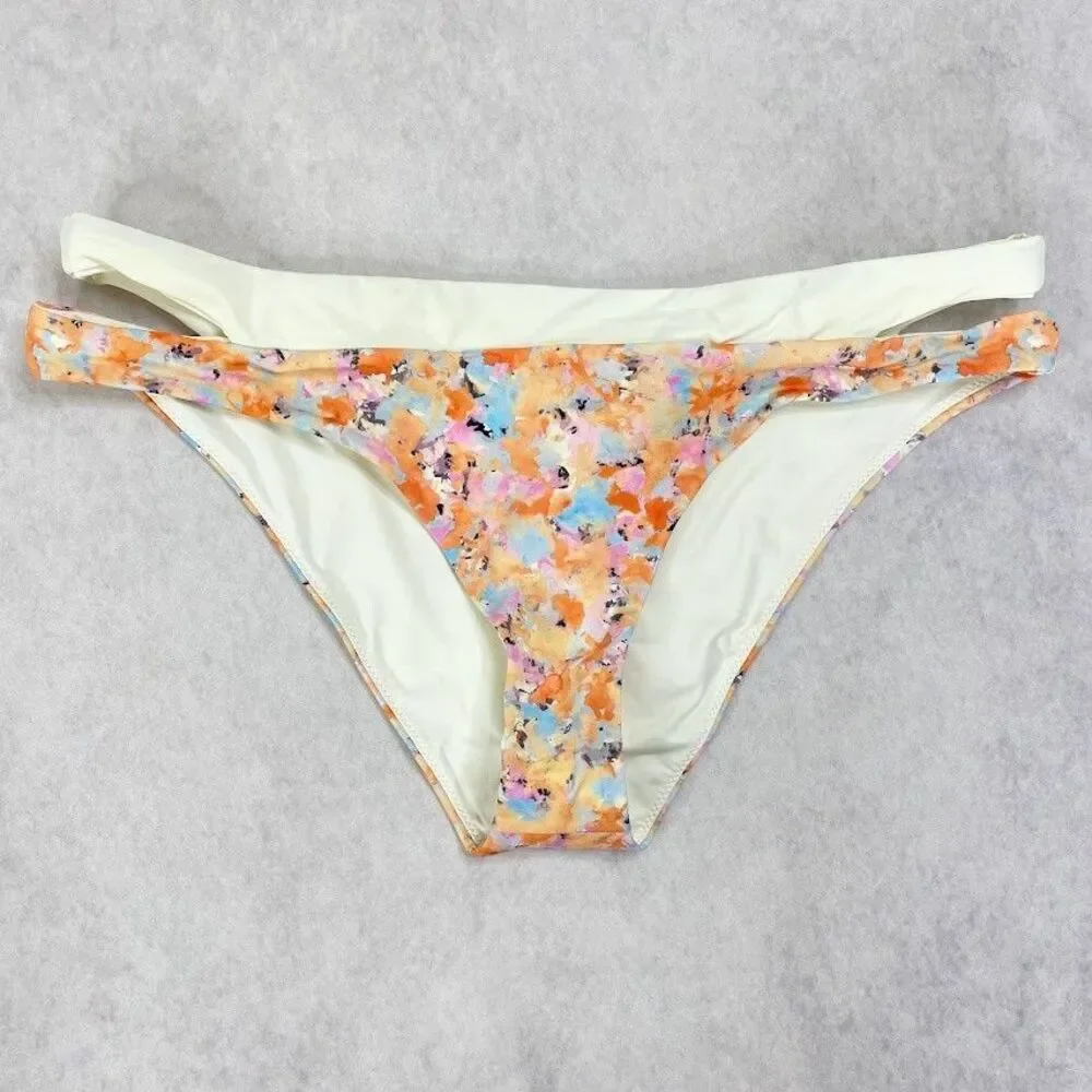 prAna Sugar Shore Bikini Bottom Impressions Womens M ** $5 CLEARANCE ** FINAL PR